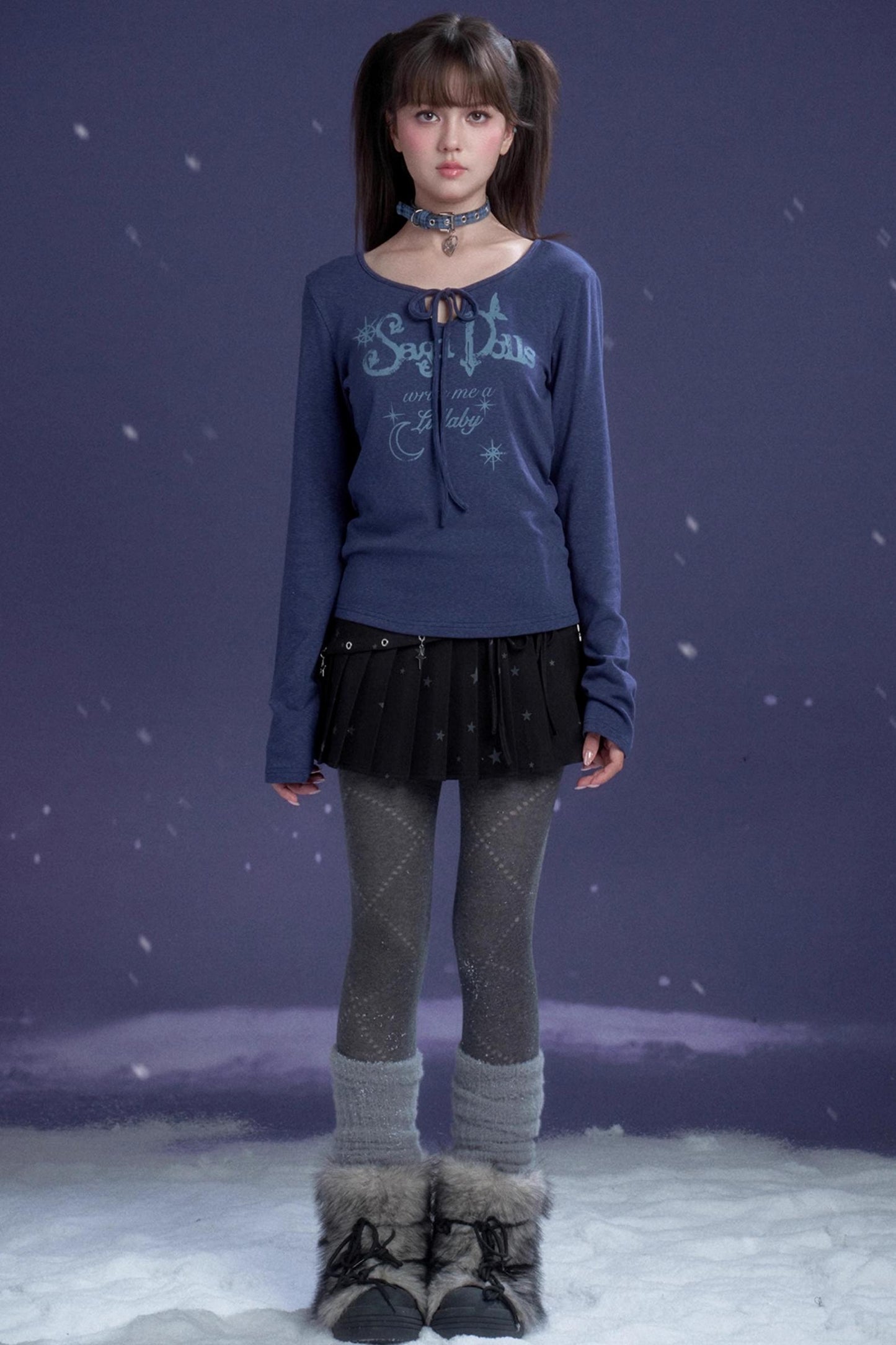 Indigo Poem Winter Sweater