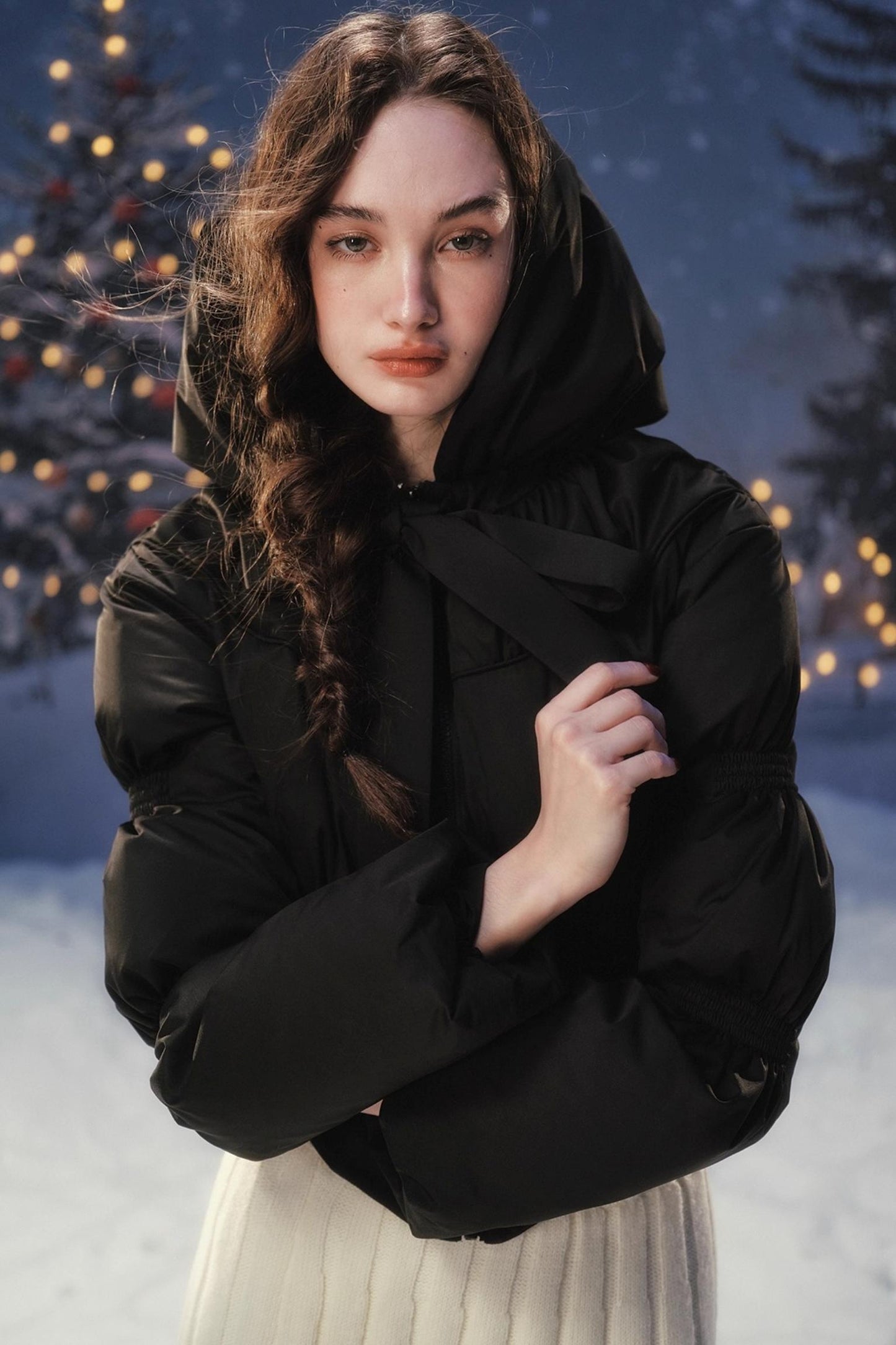 French-Style Design Winter Jacket