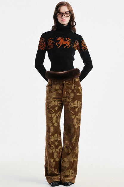 Vintage Jacquard Sweater