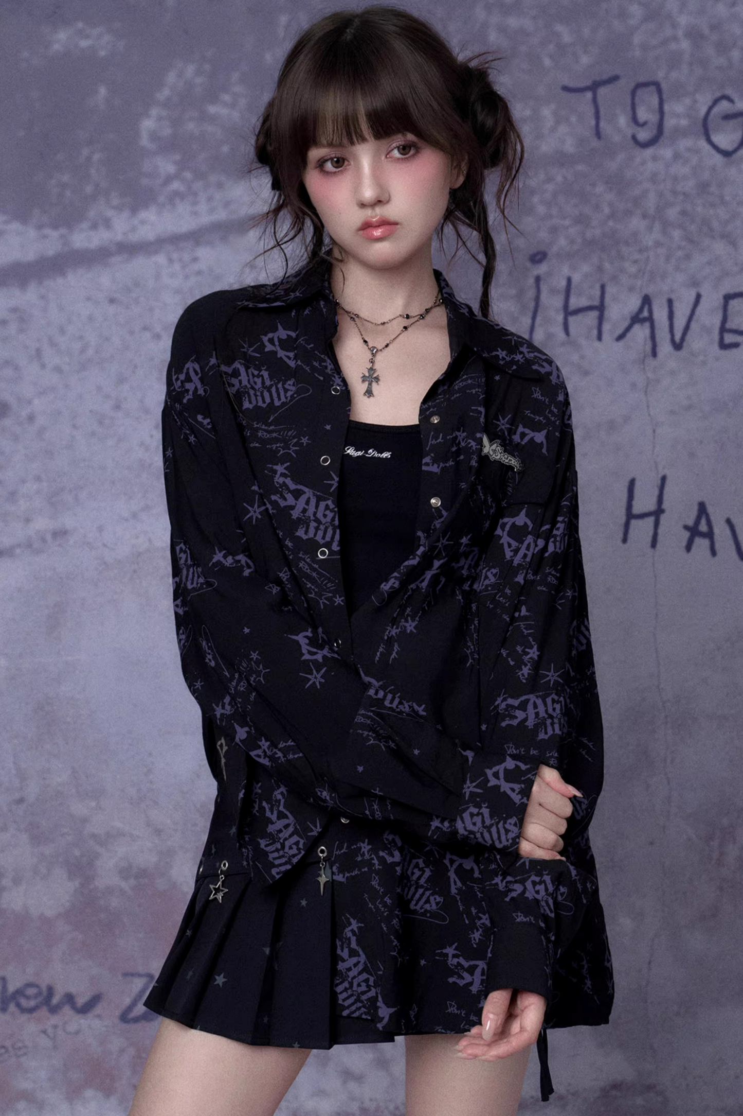Youthful Spirit Printed Blouse