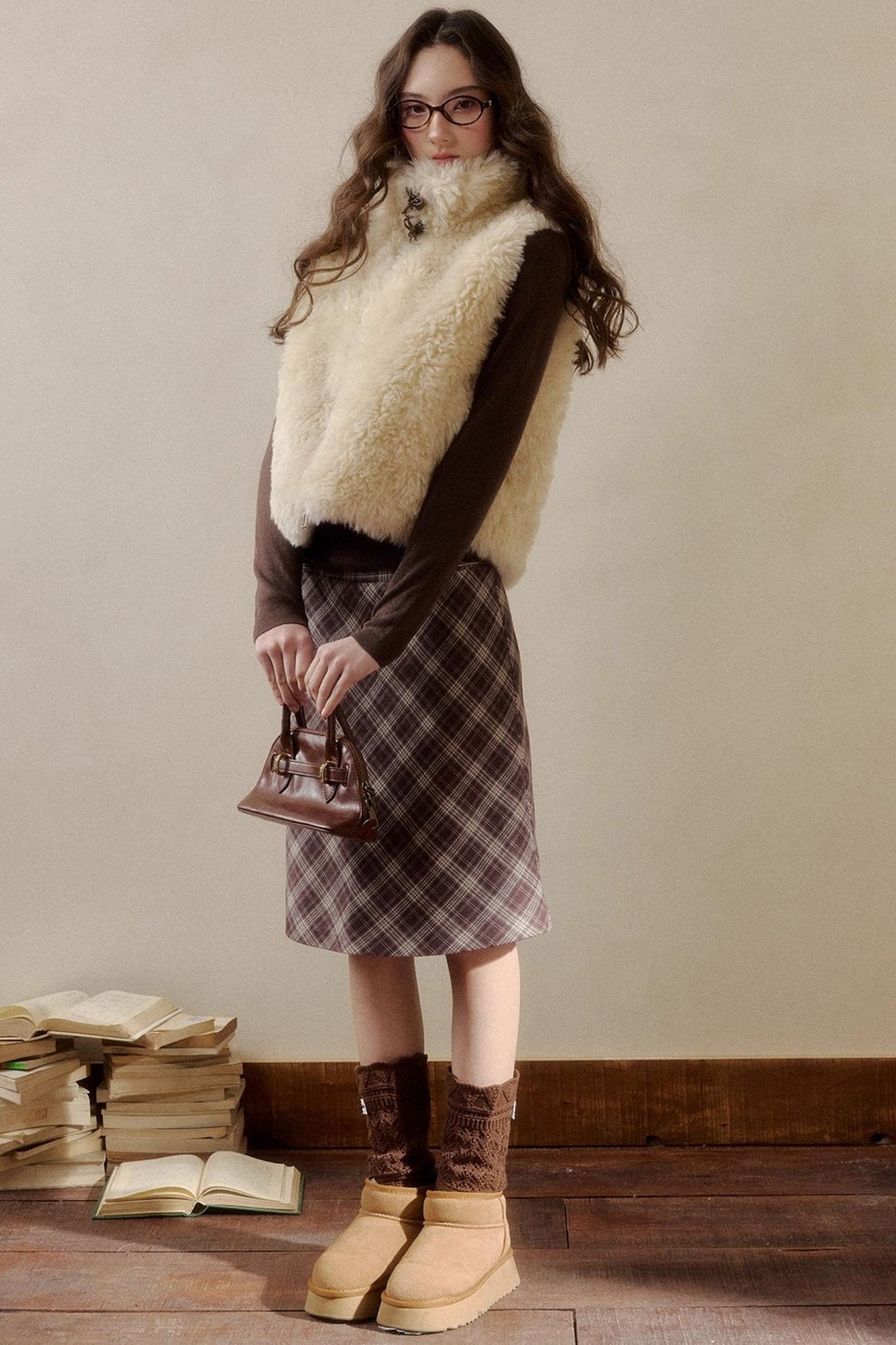 Sweet Berry Reversible Vest Jacket