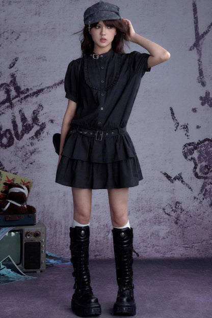 Vertical Stripe Summer Dress