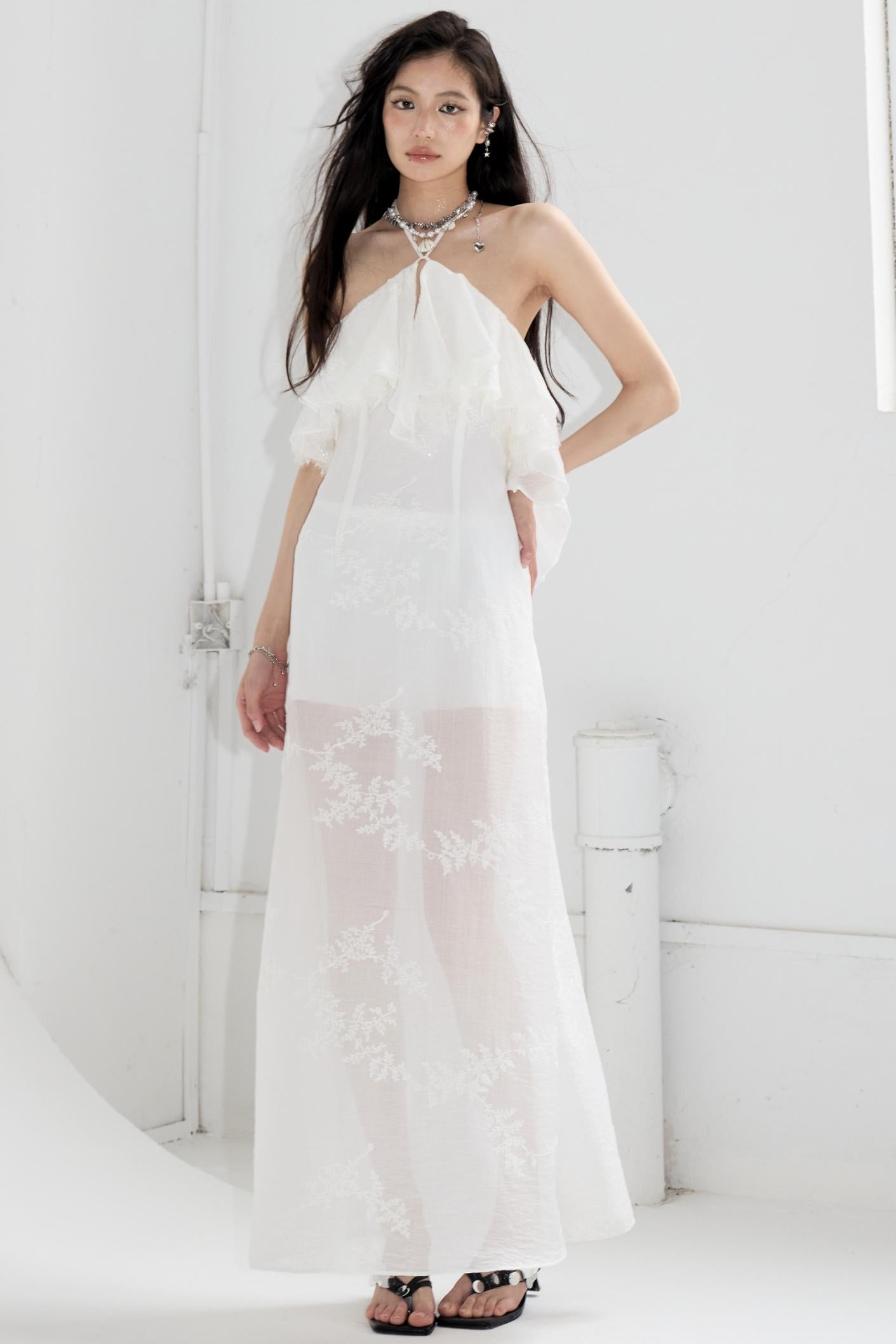 Goddess Embroidered Dress