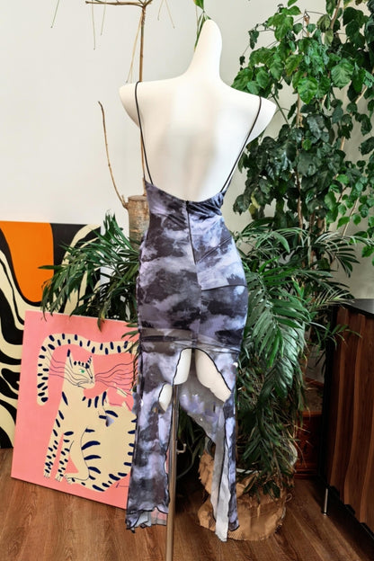 Colorblock Bodycon Camisole Dress