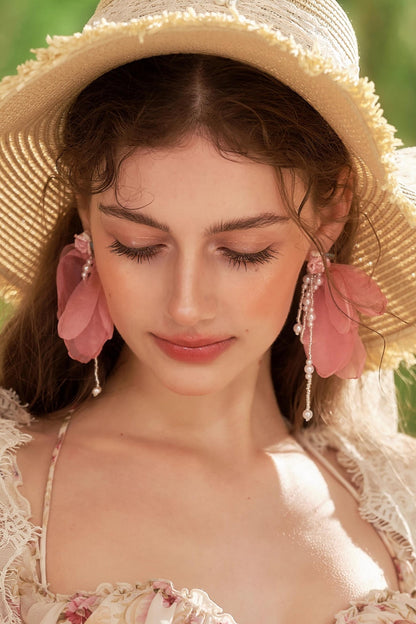 Blossom Pearl Stud Earrings