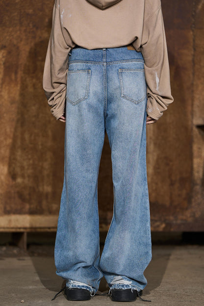 Handcrafted Cat Whiskers Jeans