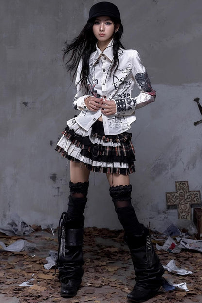 Vintage Rebel Slim Fit Long Sleeve Shirt