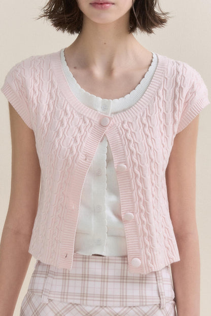 Summer Relax Knit Girly Jacket