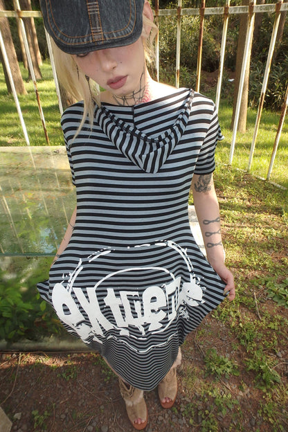 Stripe Multi-Wear T-Shirt Dress