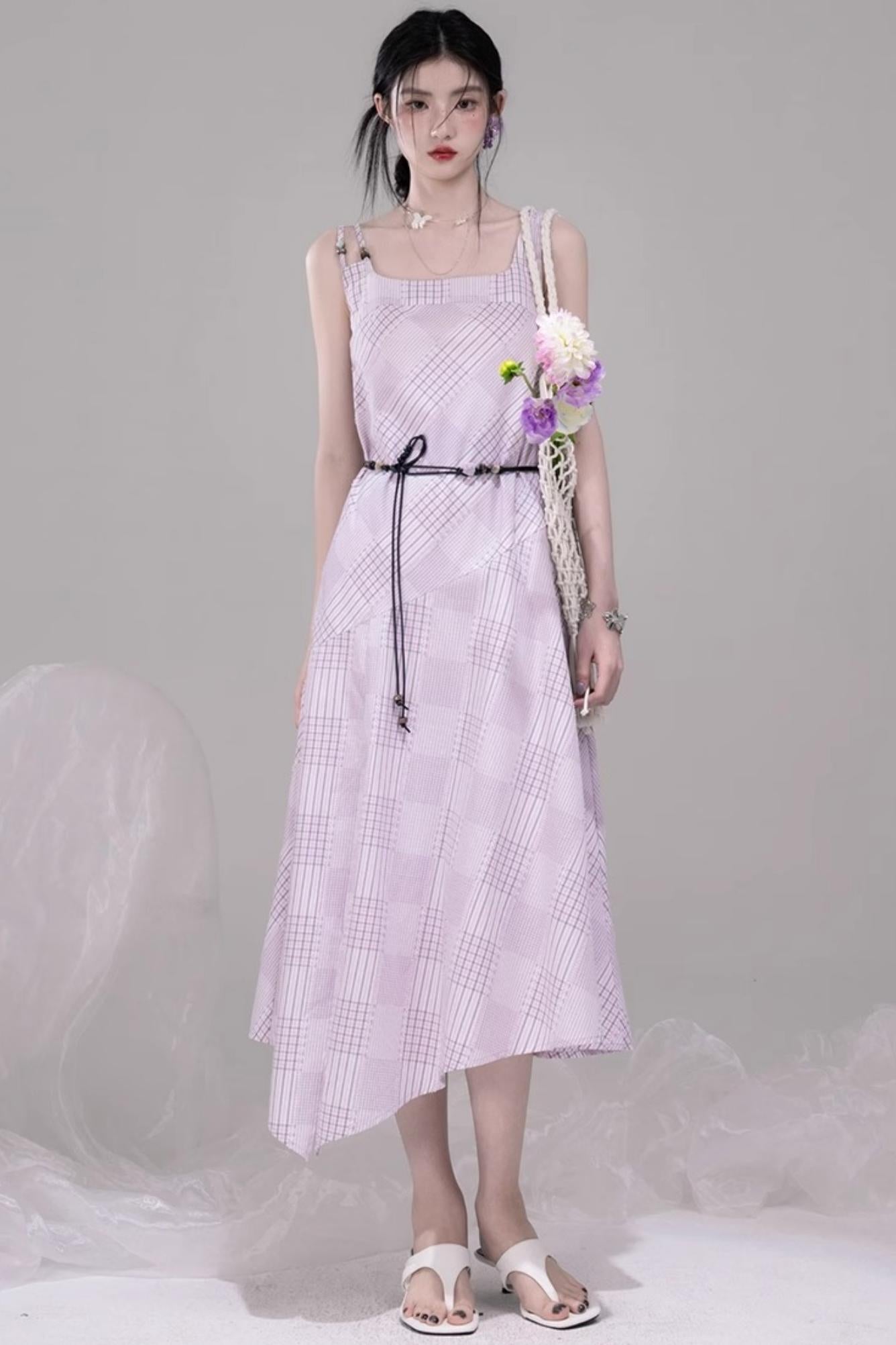 Artistic Halter Dress