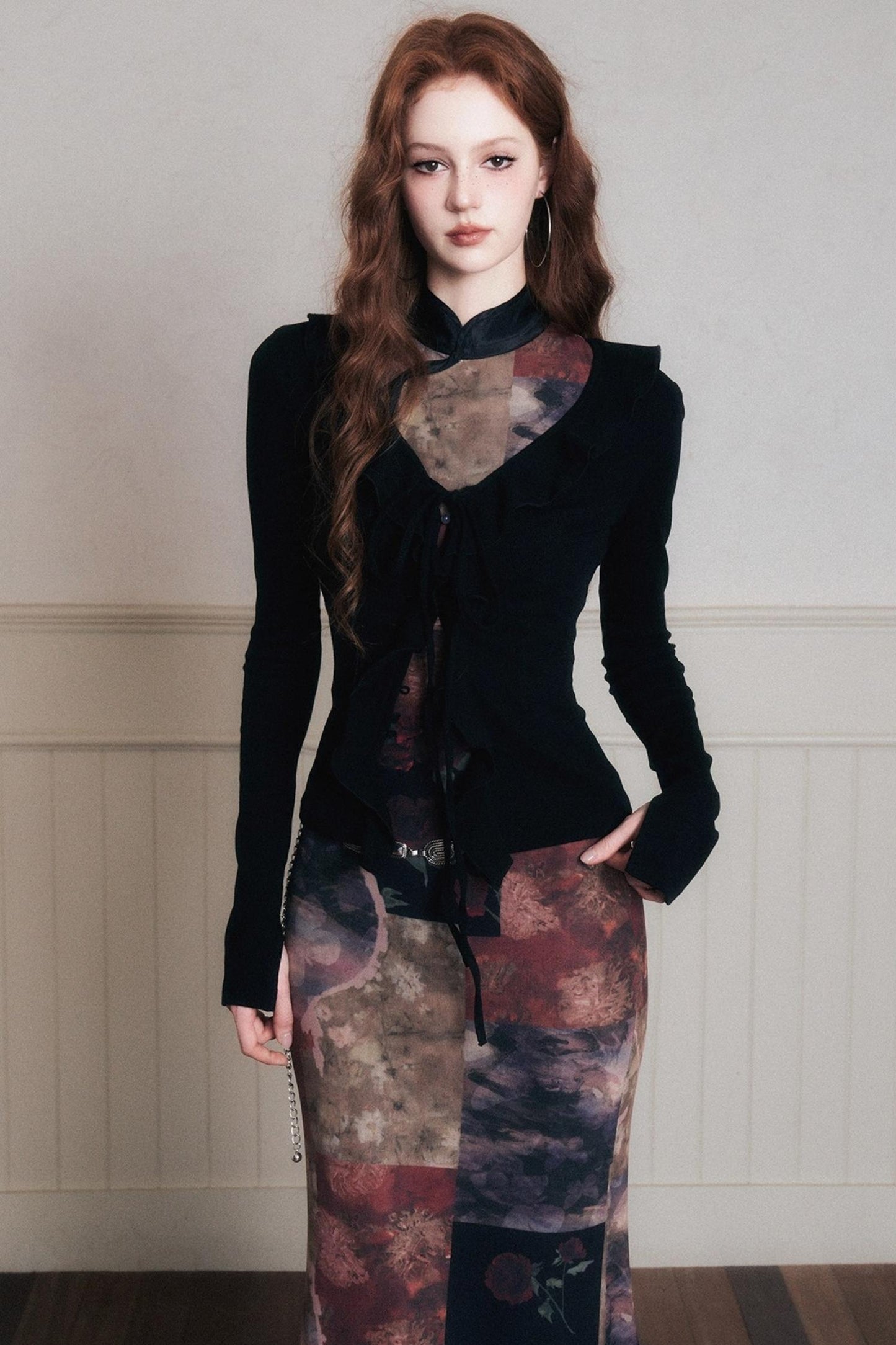 Vintage Chinese Cheongsam Dress