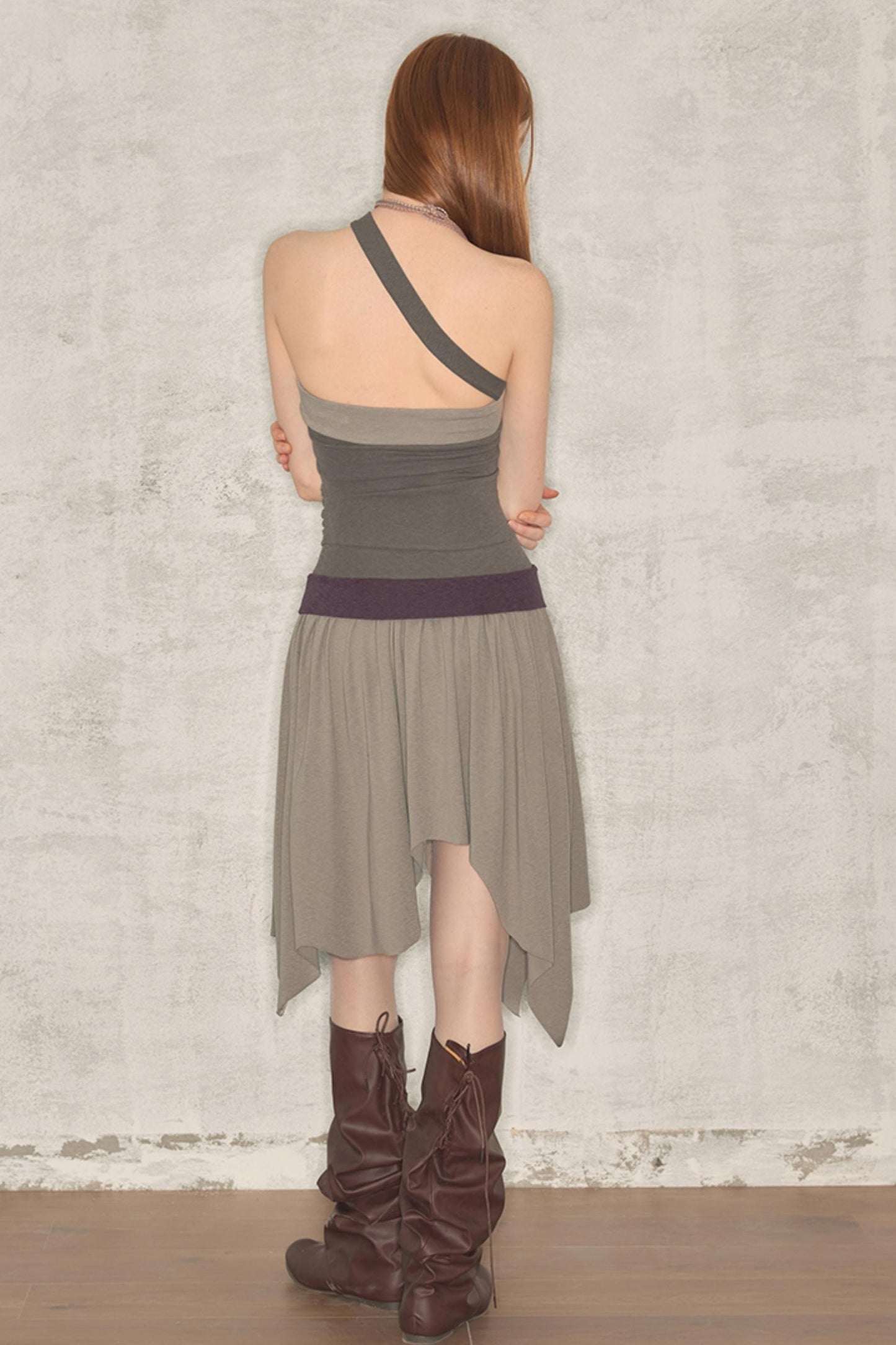 Edgy Western Chic Dress