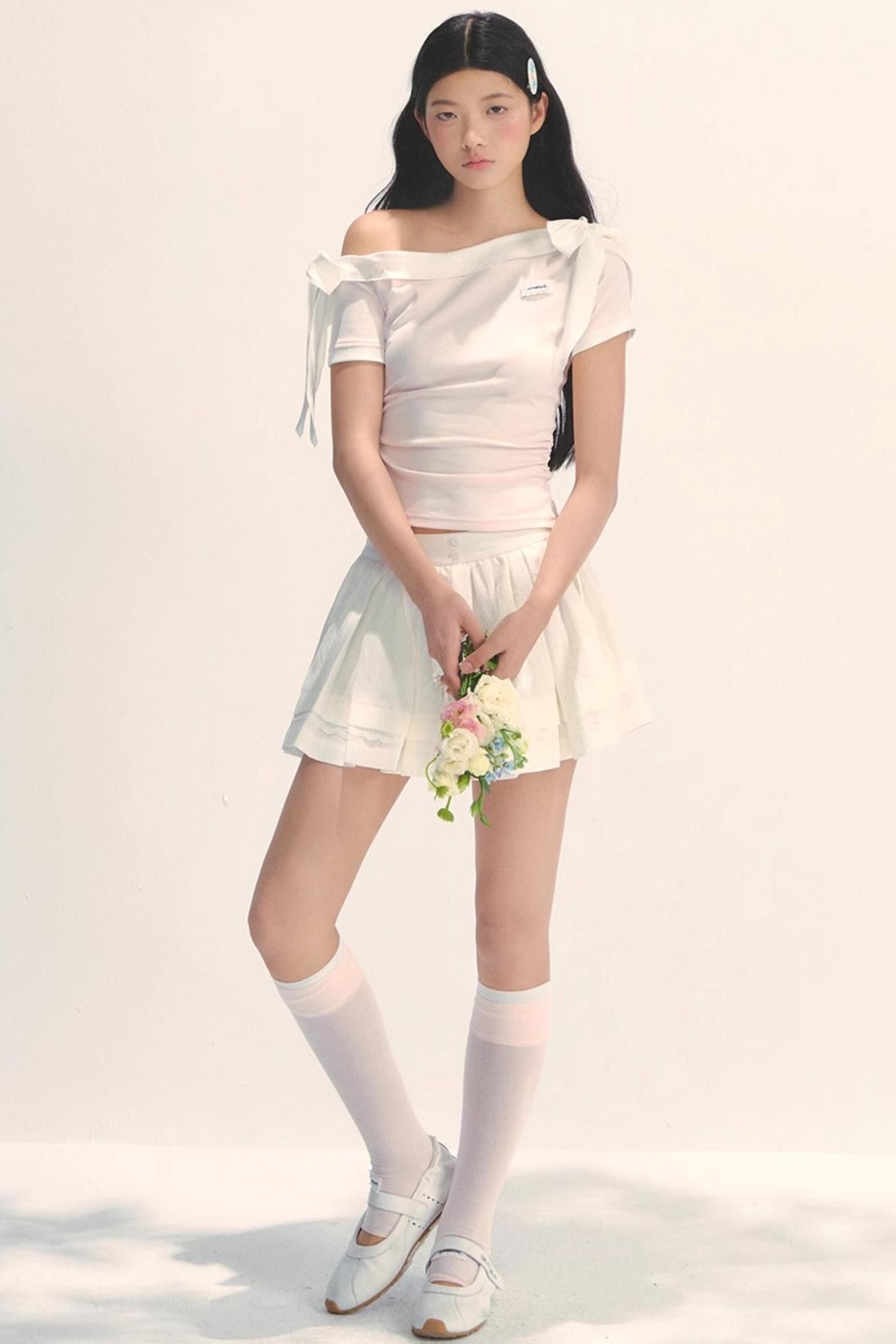 Slim Fit Short Sleeve Top