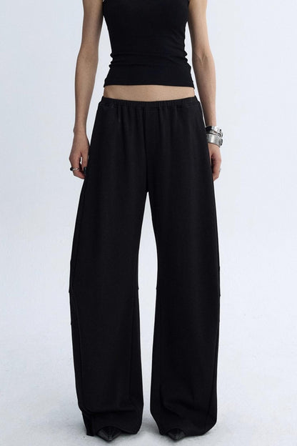 Autumn Elasticated Waist Womens Trousers