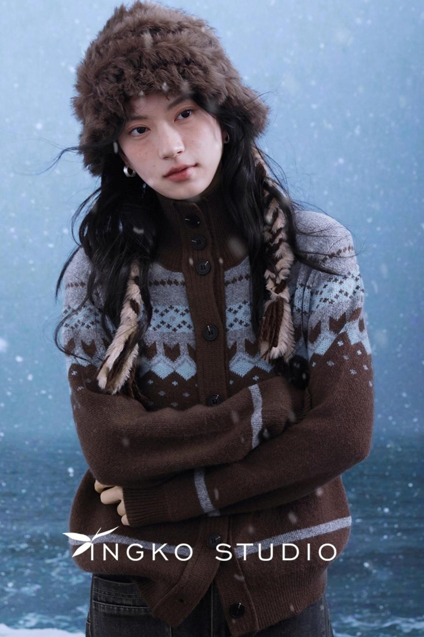 Sea Salt Fair Isle Cardigan