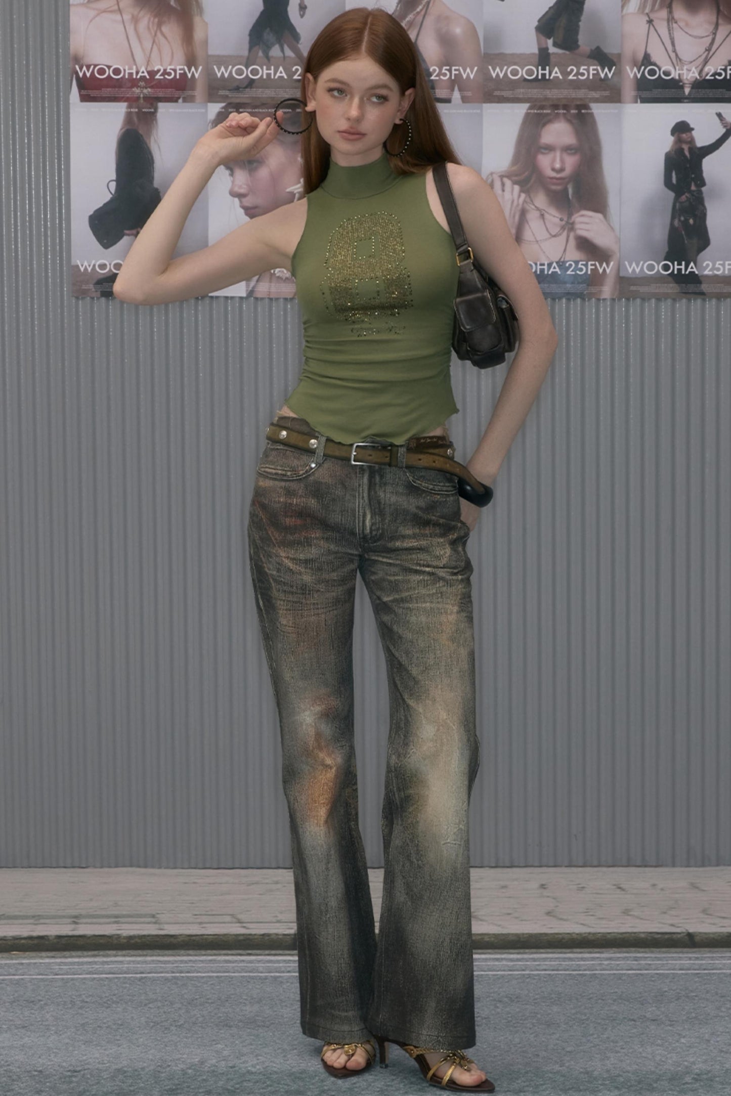 Autumn Sweet Retro Jeans