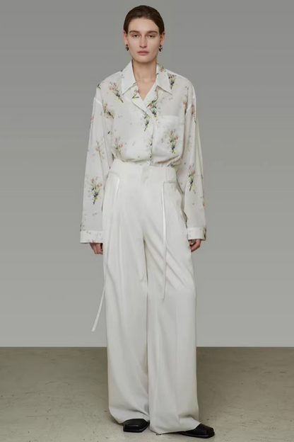 Romantic Floral Blouse