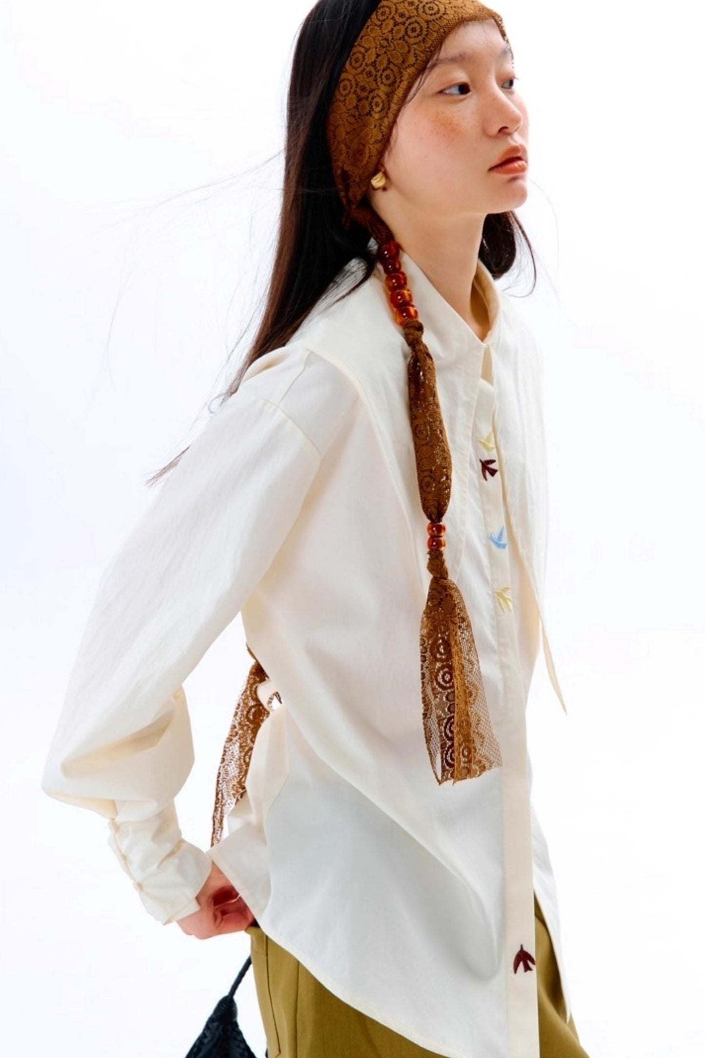 Little Bird Embroidered Shirt