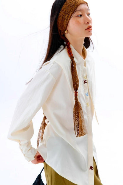 Little Bird Embroidered Shirt