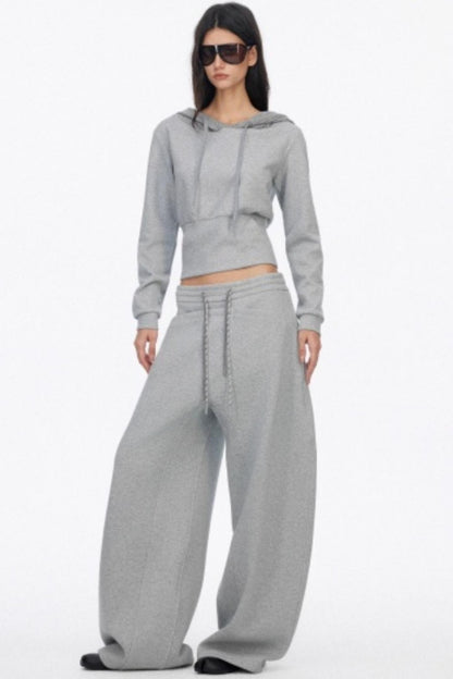 Slim One Shoulder Hoodie