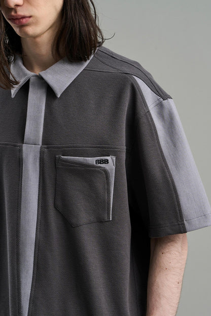 Starry Stitch Polo Shirt