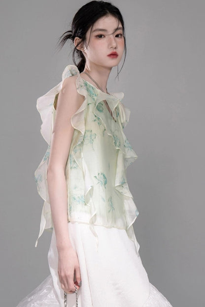 Fluttering Chiffon Shirt