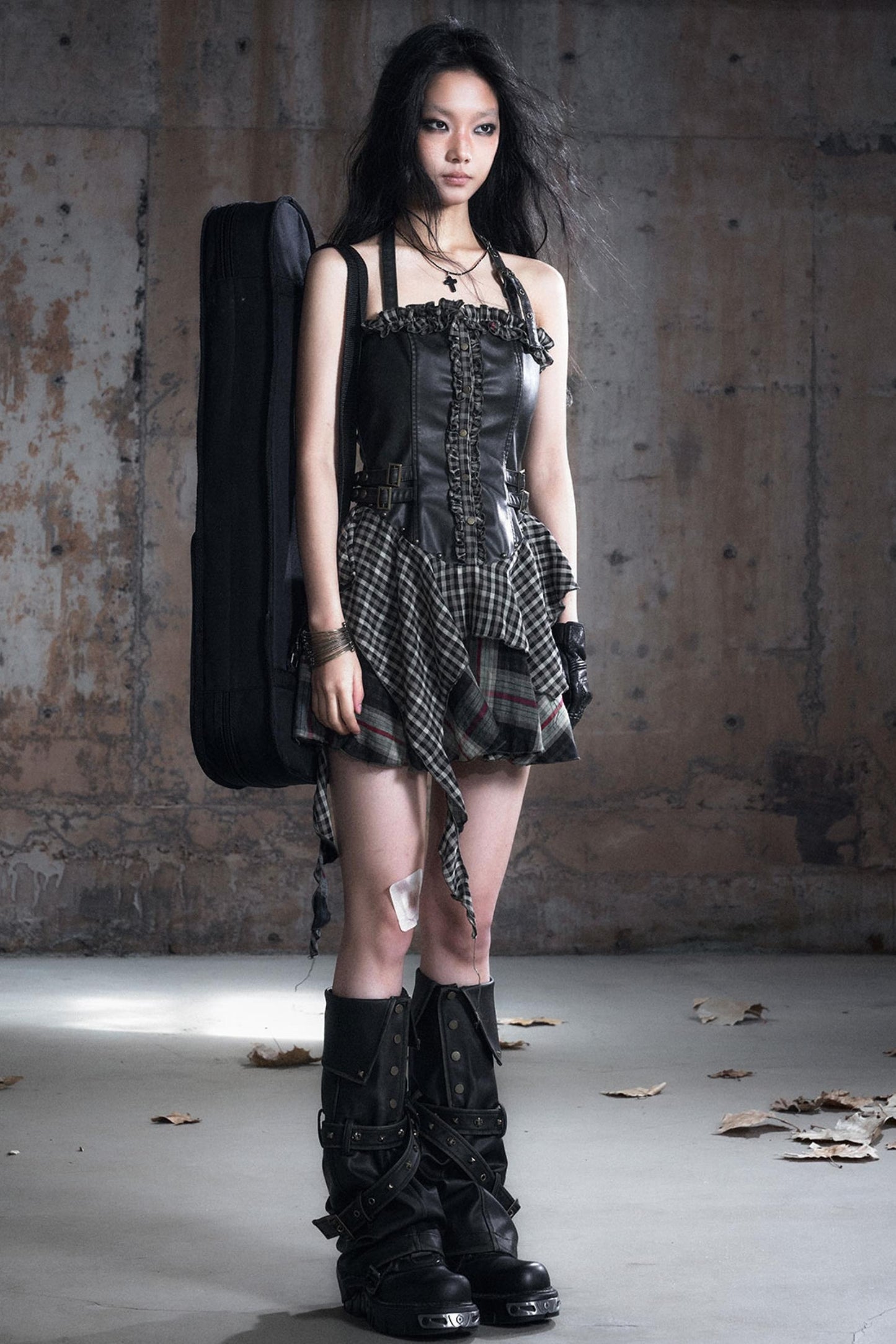 Polished Leather Boot Cover