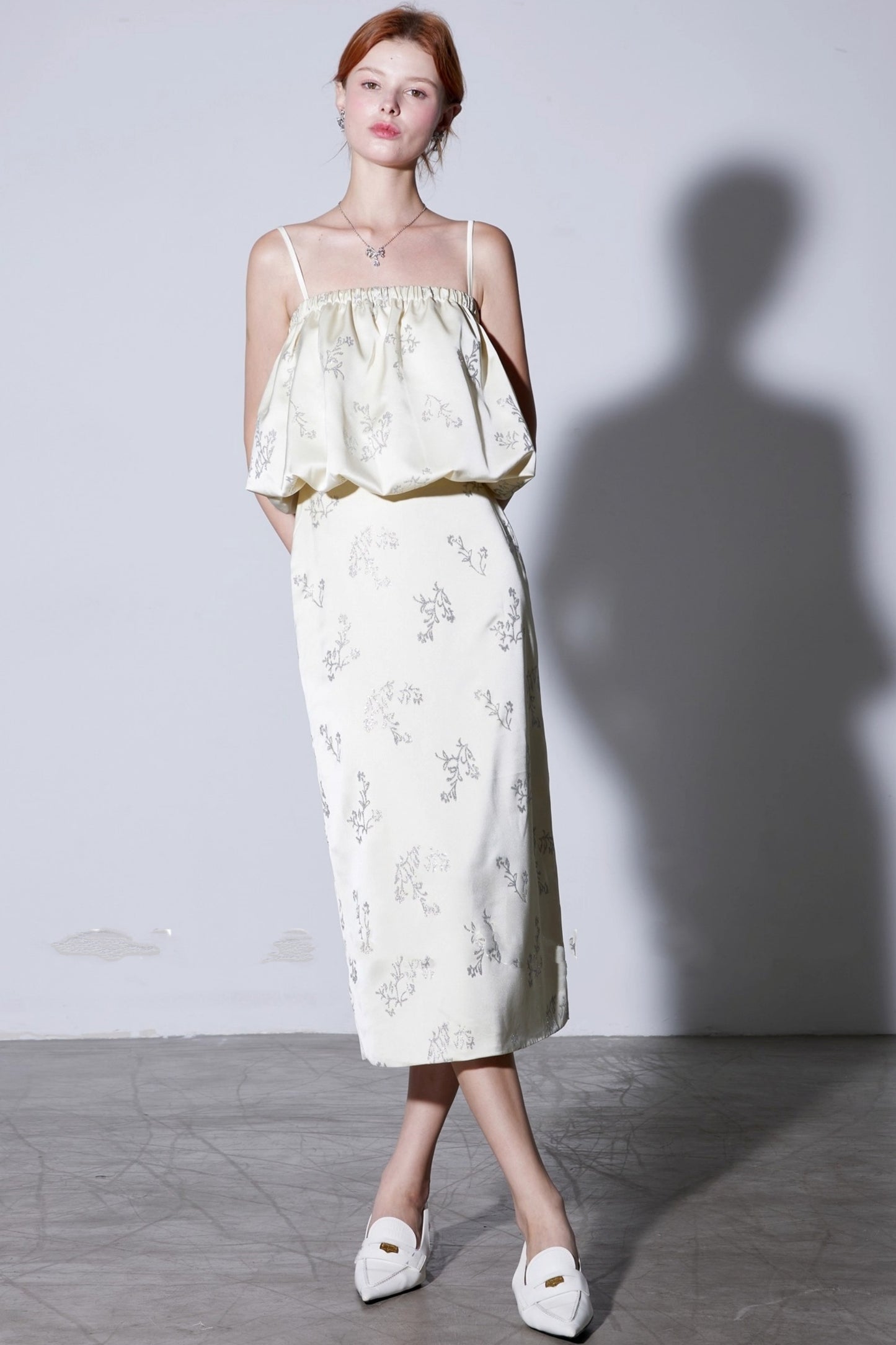 Silver Branches Luxury Suit Set-Up