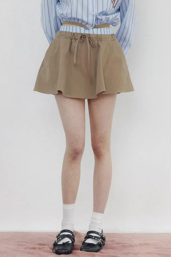 Blue Striped Heart Shirt Set-Up