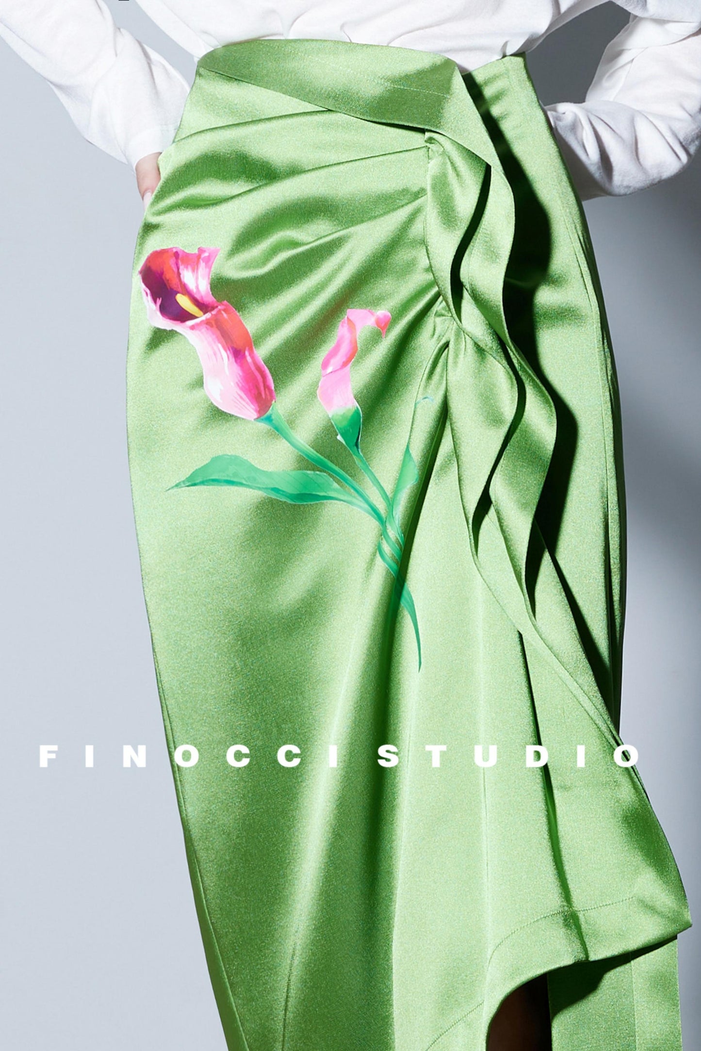 Calla-Lilie Satinrock
