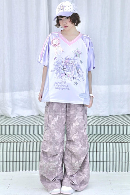 Y2K-Dreamcore-Patchwork-Trikot