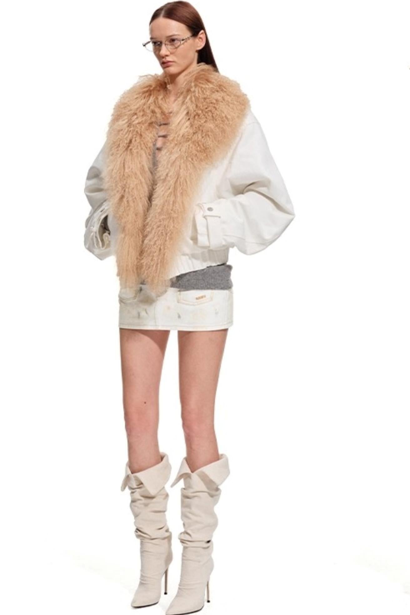 Polar Denim Twill Skirt