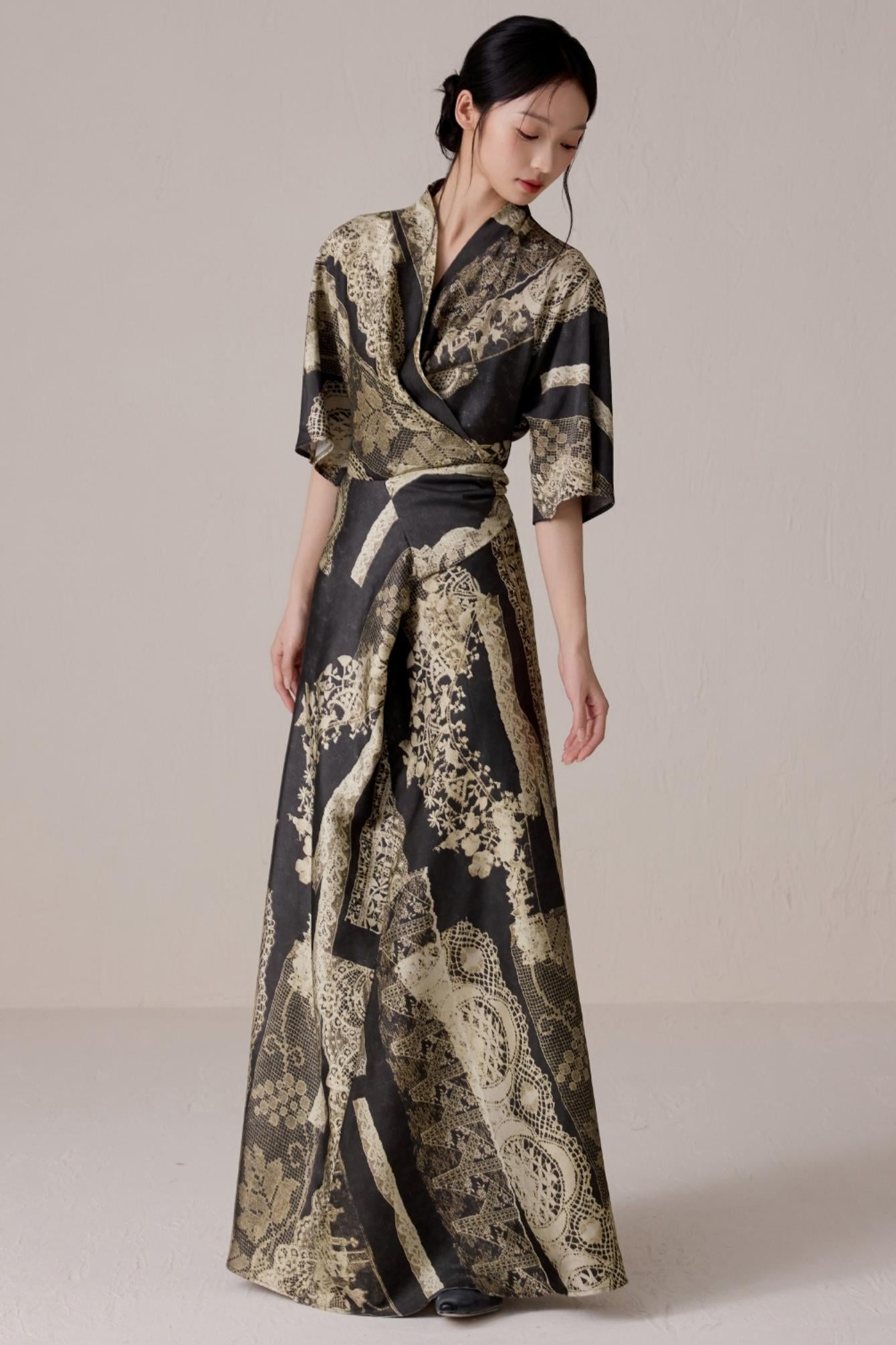 Ethnic Elegance Maxi Dress