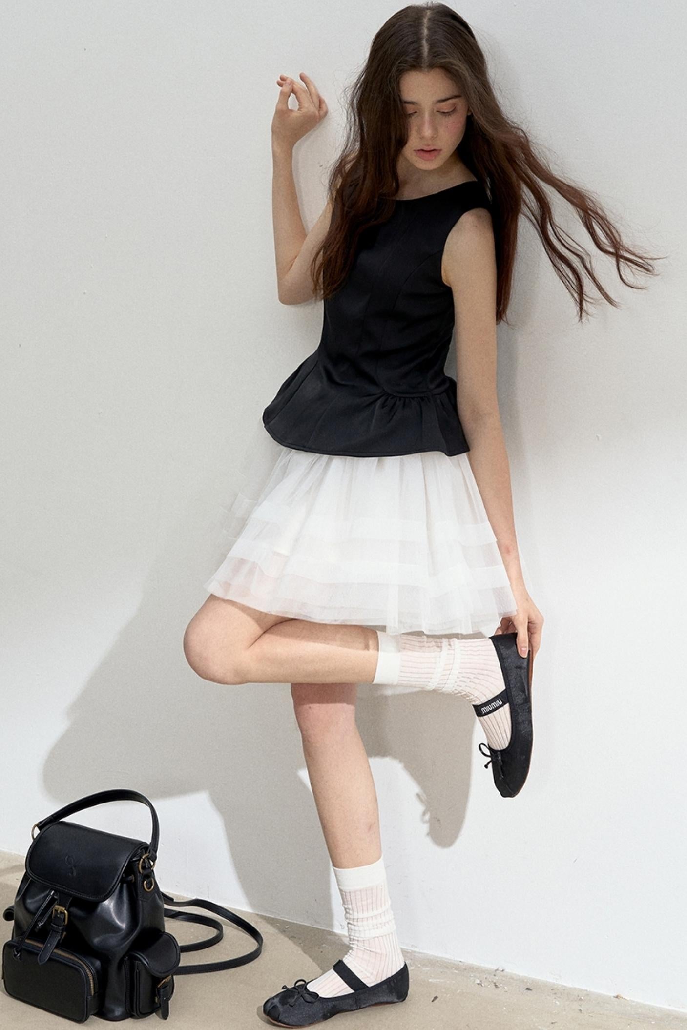 Maiden Tess Lace & Satin Tutu Dress