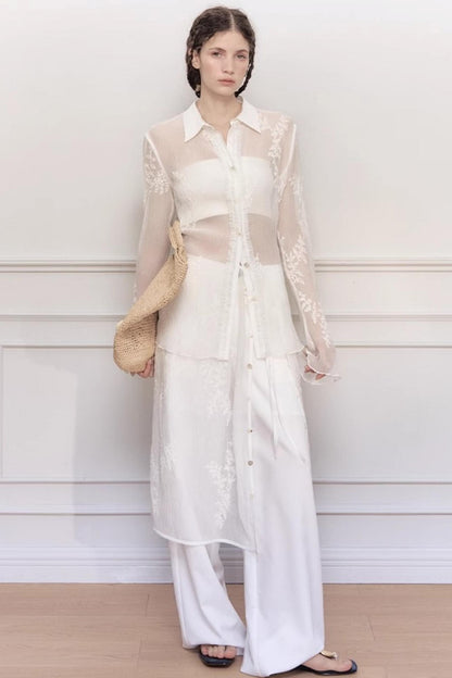 French Layered Sunscreen Top