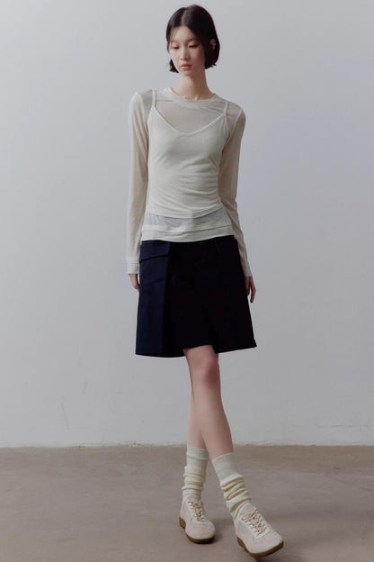 Pure Cotton Knit Top