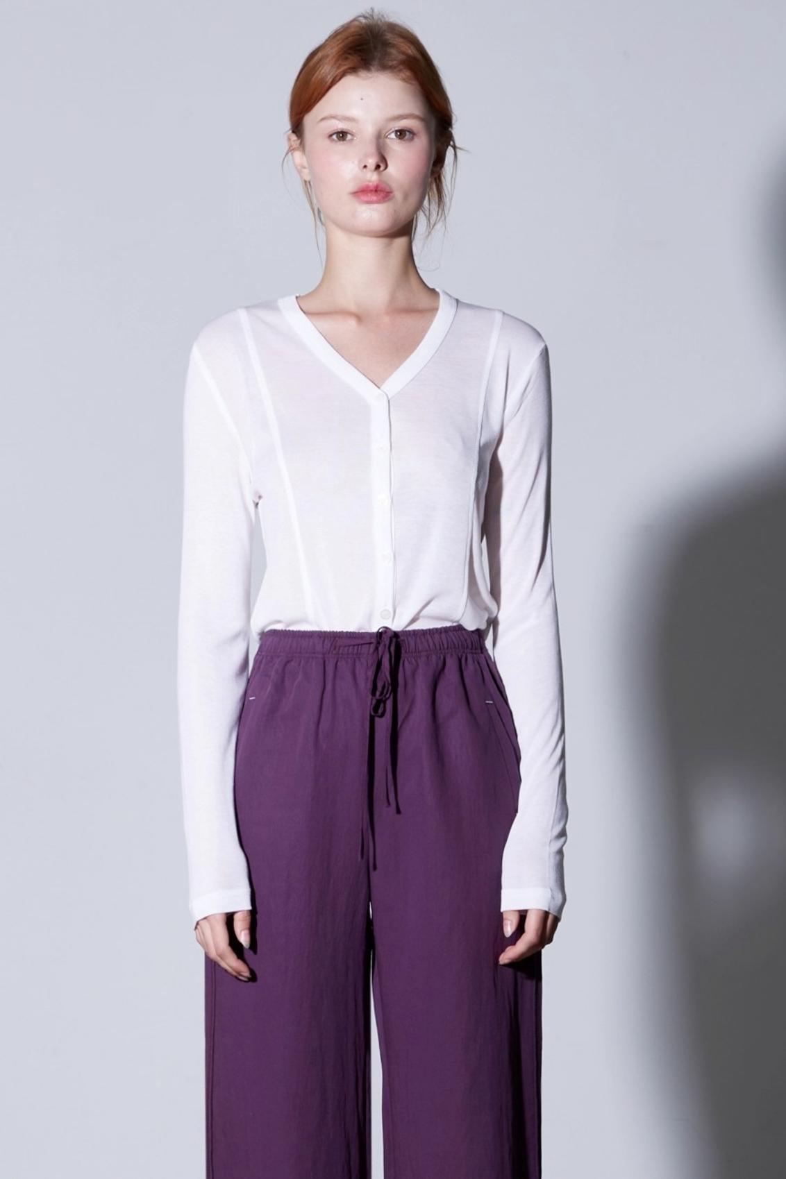 Slimming V-Neck T-Shirt