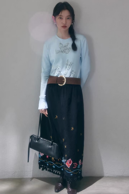 Flower Lily Lace Top