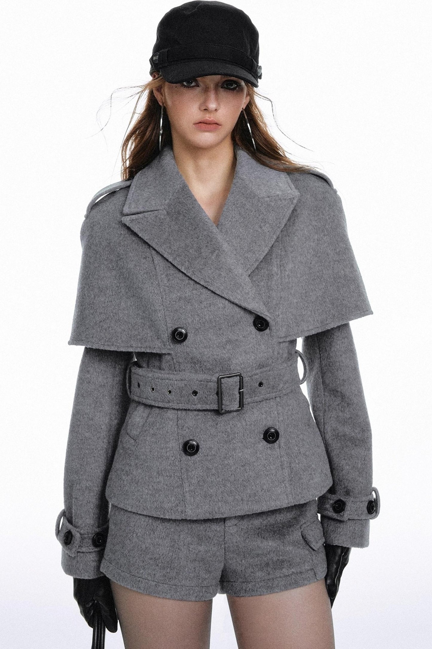 British Woolen Jacket With Shorts Set-Up