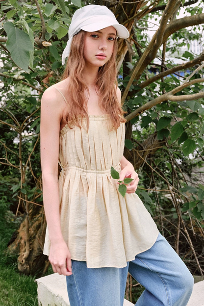 Romantic French Pleated Lace Dress
