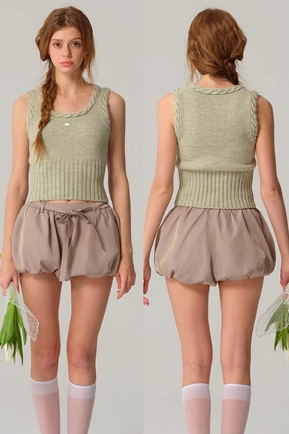 Charming Parisian Knit Undershirt