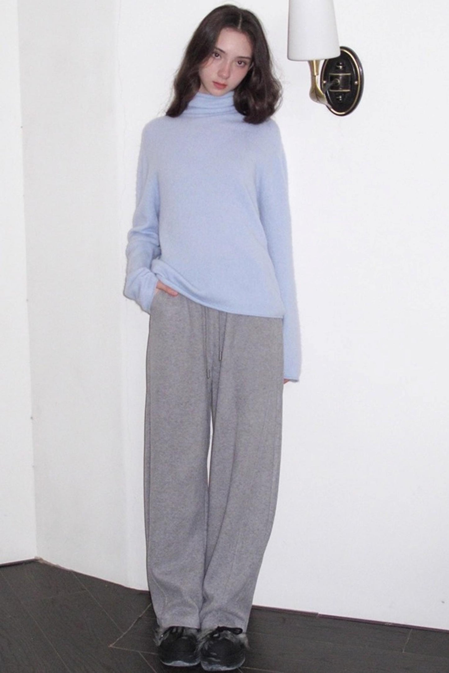 Fleece Mist Knit Pants