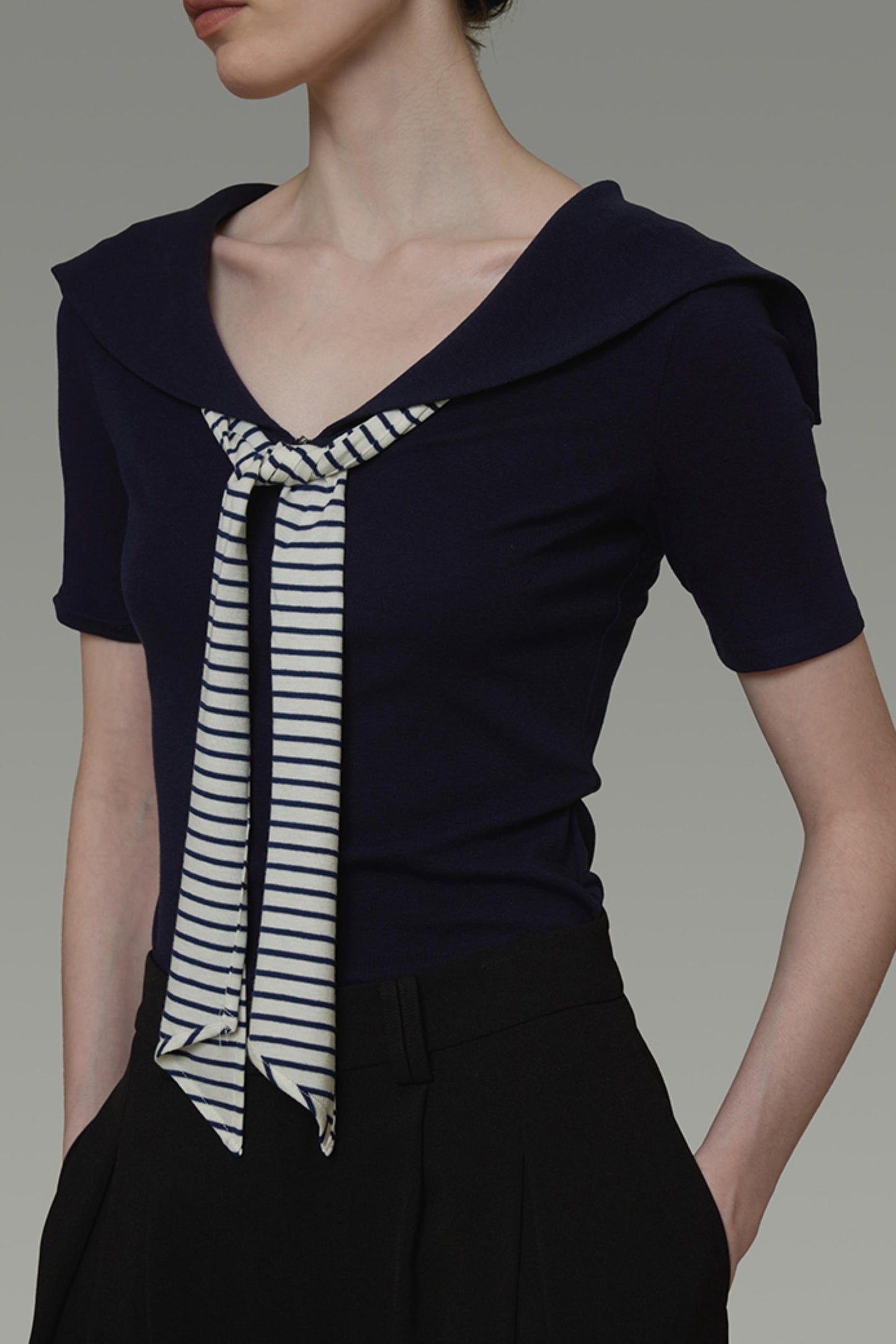 Luxe Stripe Knit Top