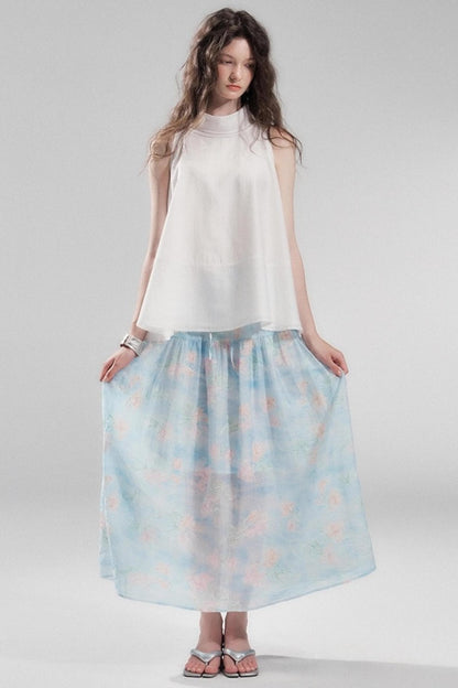 Peony Tencel Skirt