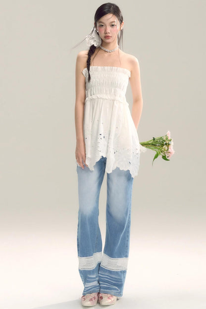 Moody Blue Skinny Jeans