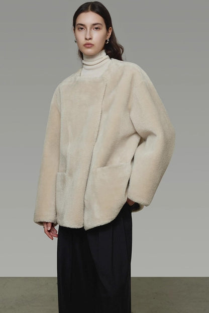 Winter Plush Fur Jacket