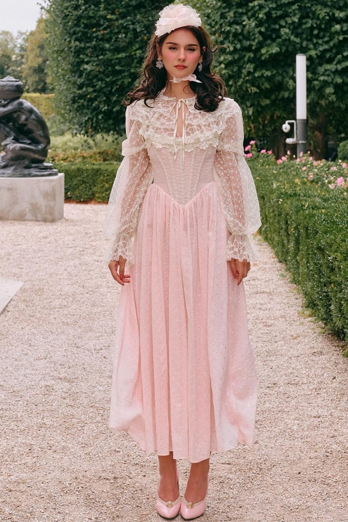 Vintage Lace Mermaid Dress