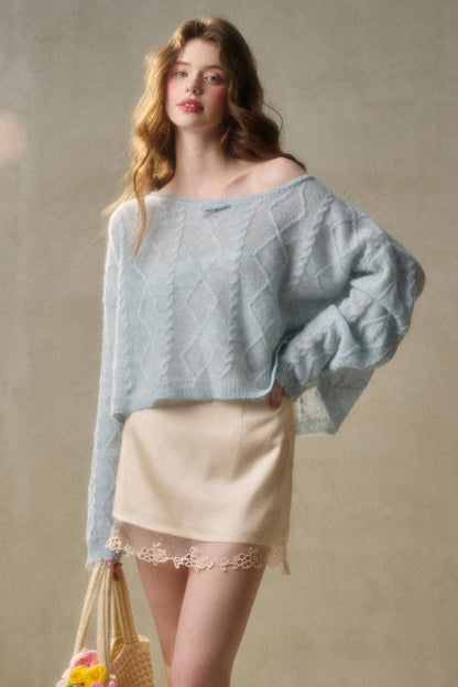 French Loose Airy Top