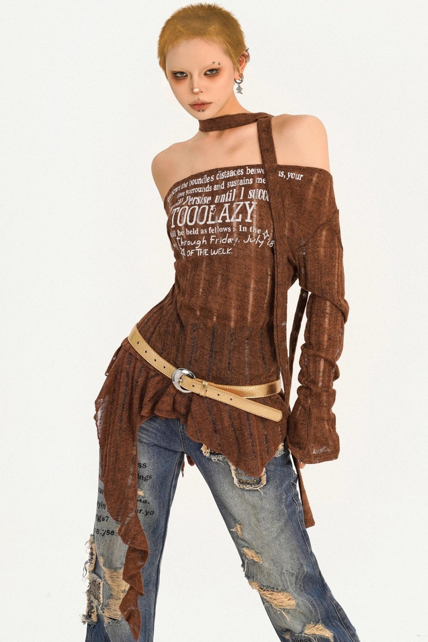 Spice Girl Knitted Sweater