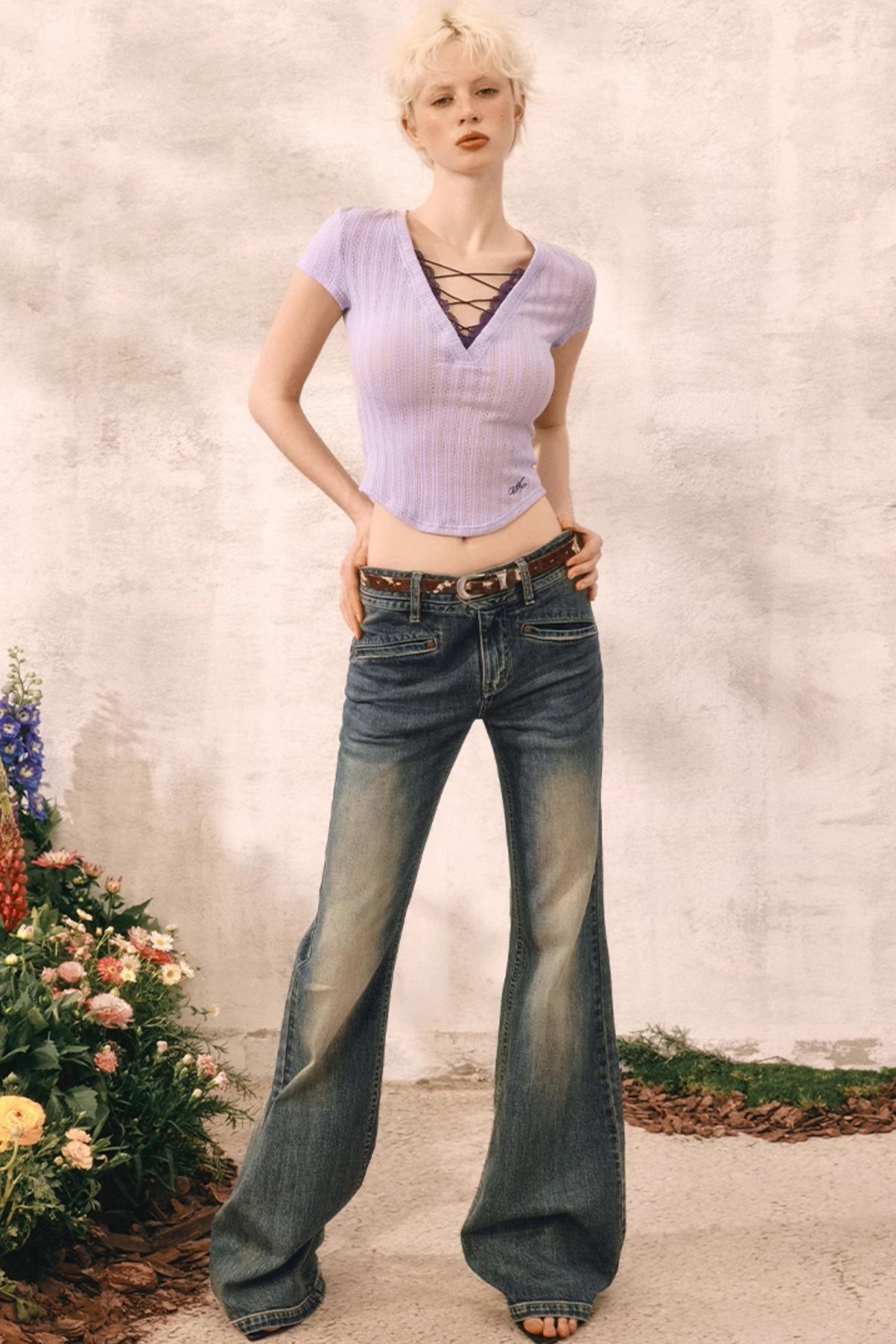 Sleek V-Neck T-Shirt